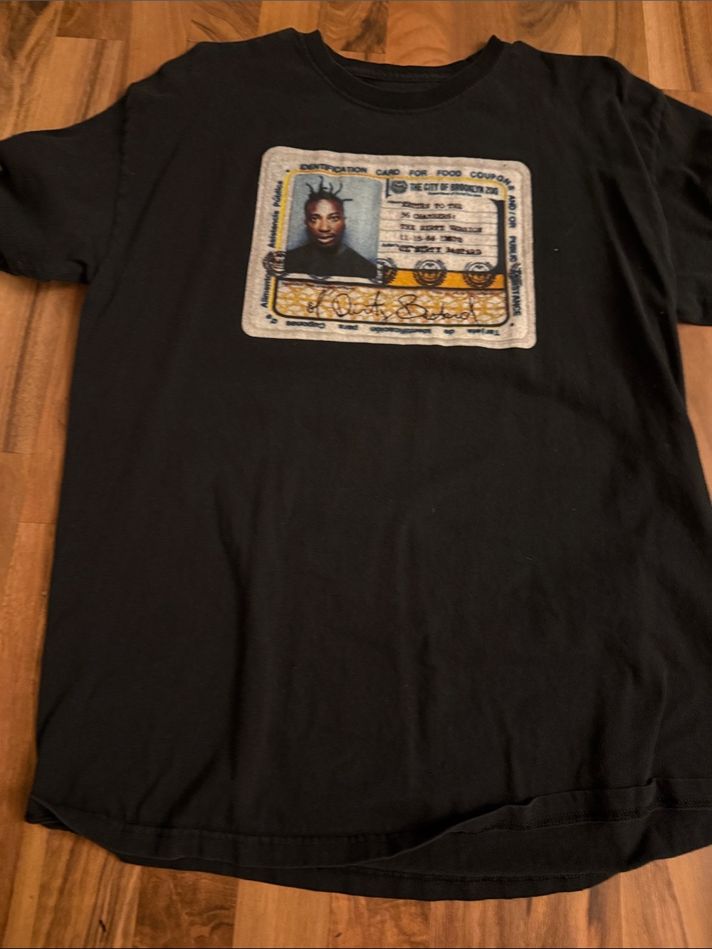 Black Ol Dirty Bastard Short-Sleeve Graphic Tee